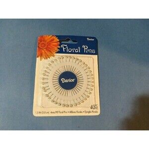 Darice Floral Pins 40pc 1.5"
